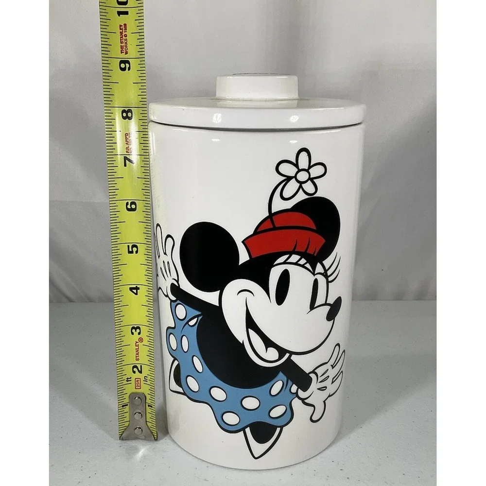 Disney Minnie Mouse Large Candy Treat Cookie Jar Canister Classic